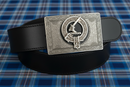 Gunn Pewter Clan Crest Buckle For Kilt Belts