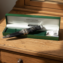 Clan Crest Deluxe Stone Top Thistle Design Sgian Dubh - All Clans