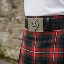 Dunbar Pewter Clan Crest Buckle For Kilt Belts