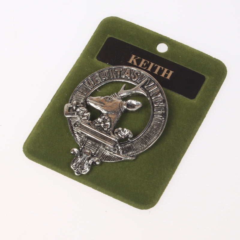 Keith Clan Crest Badge in Pewter