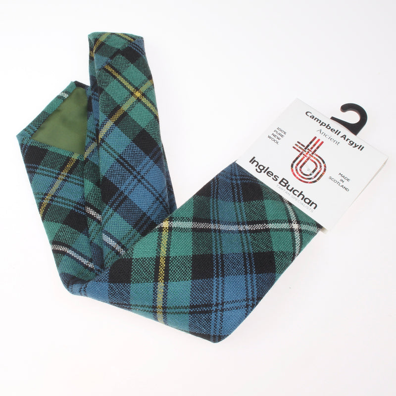 Pure Wool Tie in Campbell of Argyll Ancient Tartan