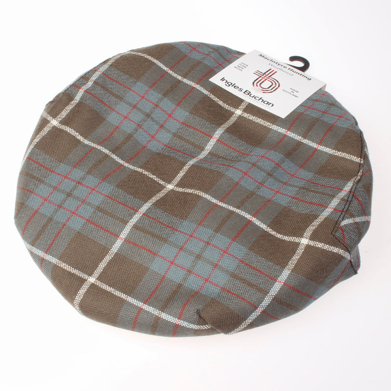 Pure Wool Golf Cap in MacIntyre Hunting Weathered Tartan