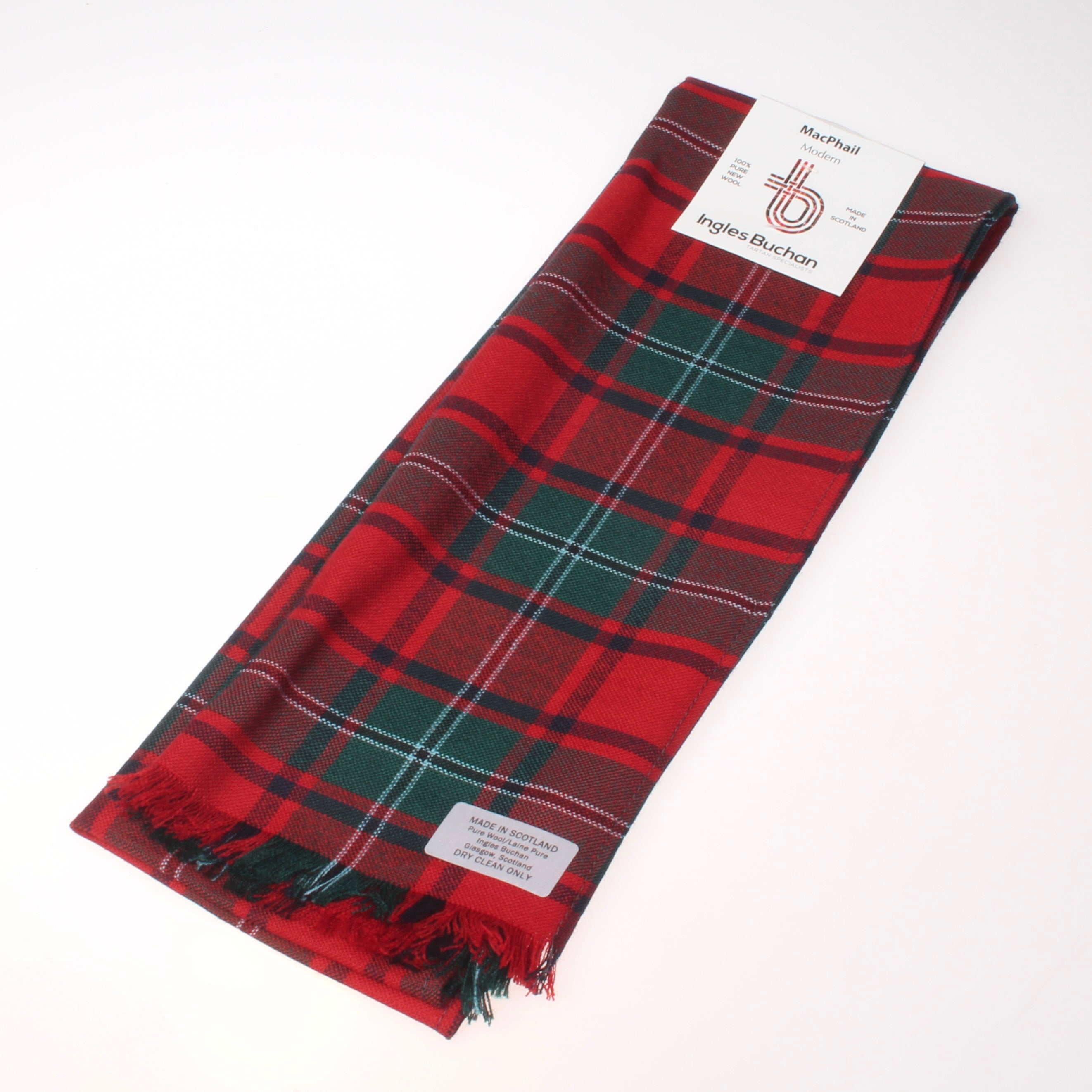 MacPhail Tartan Bomber Jacket Lion & Thistle