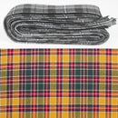 Wool Strip Ribbon in Jacobite Tartan - 5 Strips, Choose your Width, perfect for weddings and various decorations