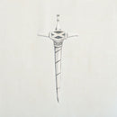 Scottish Saltire Kilt Pin made of Matt or Polished Pewter, designed and created in Scotland, packaged in a black presentation box.