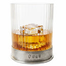 Legacy Pewter 11oz Pewter Ribbed Whisky Tumbler
