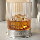 Legacy Pewter 11oz Pewter Ribbed Whisky Tumbler