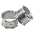 Legacy Pewter Napkin Rings Set of 2
