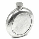 Legacy Pewter 6oz Round Hip Flask