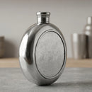 Legacy Pewter 6oz Round Hip Flask