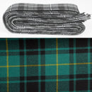 Wool Strip Ribbon in MacArthur Ancient Tartan - 5 Strips, Choose your Width, perfect for wedding trimmings, bouquets, and decorations.