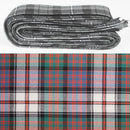 Wool Strip Ribbon in MacDonald Dress Ancient Tartan showcasing 5 strips, perfect for weddings and craft projects, available in multiple widths.