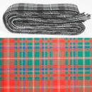 Wool Strip Ribbon in MacDougall Ancient Tartan - 5 Strips, Choose your Width - Perfect for Weddings, Bouquet Decorations, and Craft Projects
