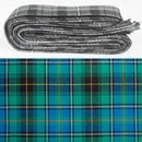 Wool Strip Ribbon in MacInnes Ancient Tartan - 5 Strips, Choose your Width, perfect for wedding trimmings and decorations.