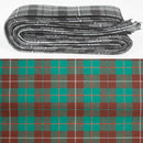 Wool Strip Ribbon in MacKinnon Hunting Ancient Tartan - 5 Strips, Choose your Width, perfect for wedding trimmings, bouquets, and decorations.