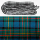 Wool Strip Ribbon in MacLaren Ancient Tartan - 5 Strips, Choose your Width, ideal for wedding trimmings and crafts.