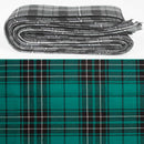 Wool Strip Ribbon in MacLean Hunting Ancient Tartan, perfect for wedding trimmings and crafts, showcasing vibrant tartan patterns in a versatile strip design.