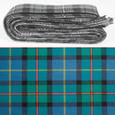 Wool Strip Ribbon in MacLeod of Harris Ancient Tartan - 5 Strips, Choose your Width, ideal for wedding decorations and versatile crafting.