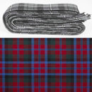 Wool Strip Ribbon in MacNaughton Modern Tartan - 5 Strips, Choose Your Width