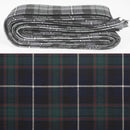Wool Strip Ribbon in MacRae Hunting Modern Tartan - 5 Strips, Choose Your Width