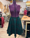 Full Lined Tartan Circle Skirt in MacLean Hunting Modern