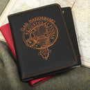 Marjoribanks Clan Crest Leather Passport Cover