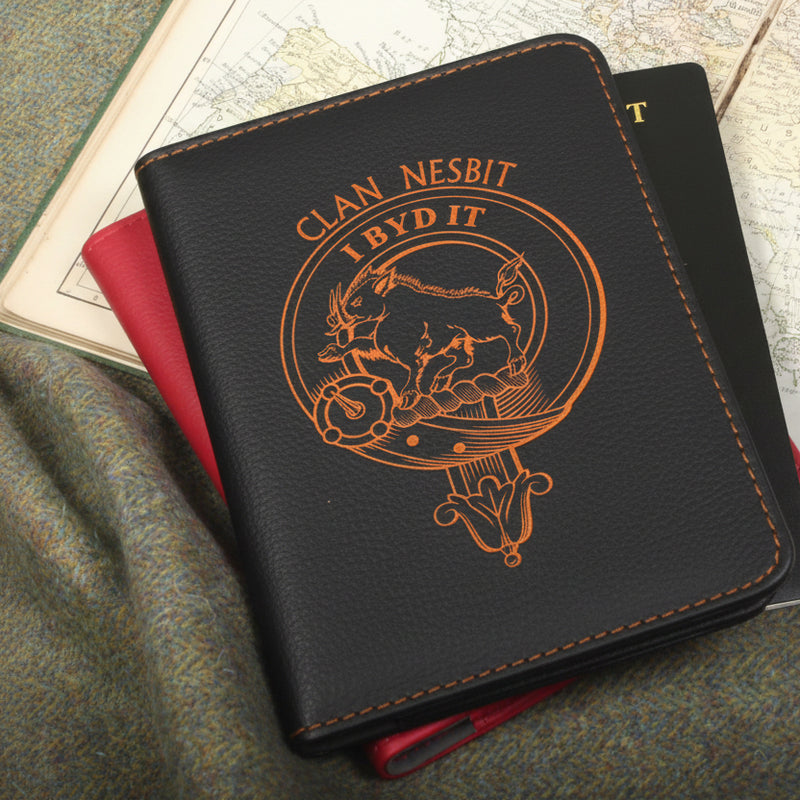 MacThomas Clan Crest Passport Cover