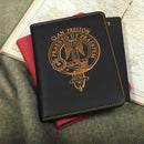 Preston Clan Crest Leather Passport Cover