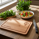 Clan Crest Engraved Wooden Chopping board