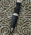 Celtic Pattern Top Sgian Dubh