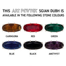 Celtic Stone Top Sgian Dubh