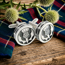 Round Thistle Cufflinks
