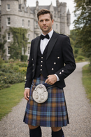 Buchanan Blue Heavyweight Hand Stitched Kilt
