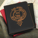 Sempill Clan Crest Leather Passport Cover