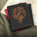 Strange Clan Crest Leather Passport Cover