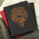Stuart of Bute Clan Crest Leather Passport Cover