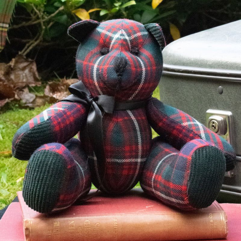 Tartan Heirloom Jointed Bear - Main Image