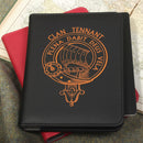 Tennant Clan Crest Leather Passport Cover