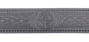 Celtic Embossed Leather Kilt Belt