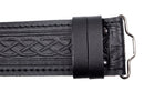 Celtic Embossed Leather Kilt Belt