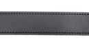Grained Black Leather Kilt Belt