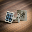 Clark Tartan Cufflinks - Choose Your Shape.