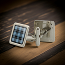 Clark Tartan Cufflinks - Choose Your Shape.