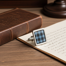 Clark Tartan Cufflinks - Choose Your Shape.