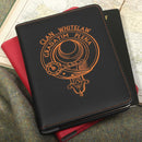 Whitelaw Clan Crest Leather Passport Cover