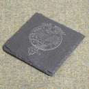 Wishart Clan Crest Slate Coaster
