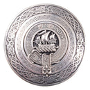 Circular Clan Crest Buckle For Kilt Belts - All Clan