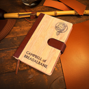 Clan Crest Luxury Bamboo Covered Notebook Boxed Set