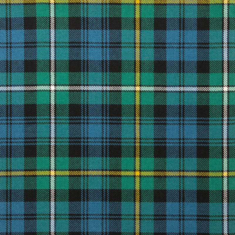 Bias Tartan Gents Waistcoat with Satin Back and Horn Buttons