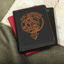 Bannerman Clan Crest Leather Passport Cover